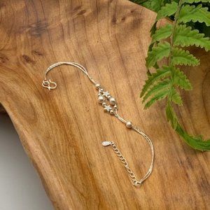 Double Strand Star & Bead Bracelet